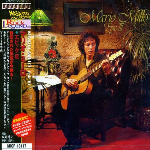 Mario Millo/Epic Iii@Import-Jpn@Incl. Bonus Track