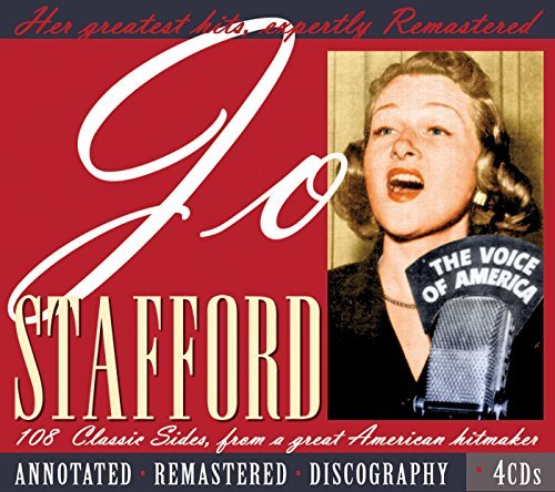 Jo Stafford 108 Classic Sides From A Great Remastered 4 CD Set 