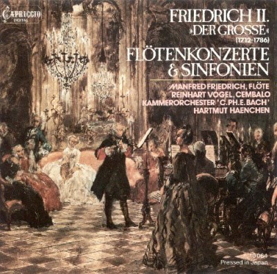 Frederick The Great/Flotenkonzerte Und Sinfonien@Friedrich*manfred (Fl)@Haenchen/C.P.E. Bach Co