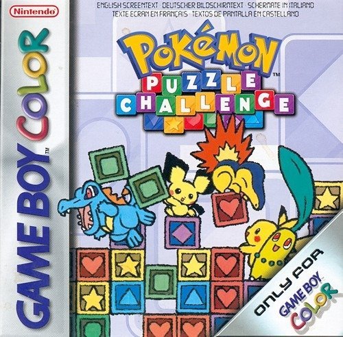 Gameboy Color Pokemon Puzzle Challenge E 