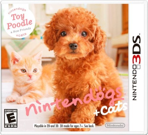 Nintendo 3DS/Nintendogs + Cats Toy Poodle & New Friends