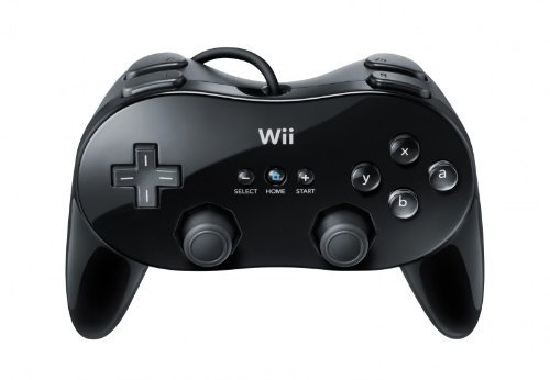 Wii Accessory Classic Controller Pro Black 