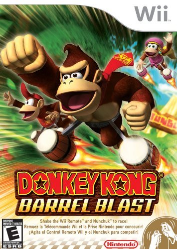 Wii Donkey Kong Barrel Blast 