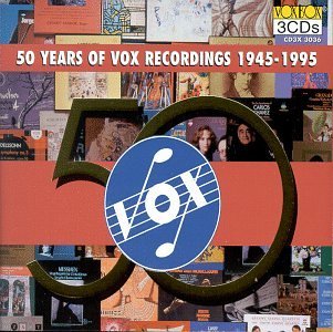 Fifty Years Of Vox Recordings/1945-95@Various@Various