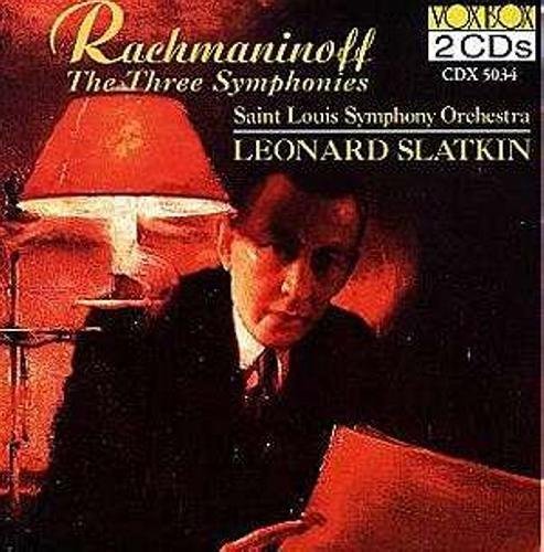 S. Rachmaninoff/Sym 1-3@Slatkin/St. Louis So