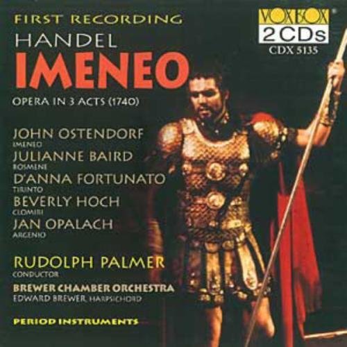 George Frideric Handel/Imeneo-Comp Opera@Palmer/Brewer Baroque Orch