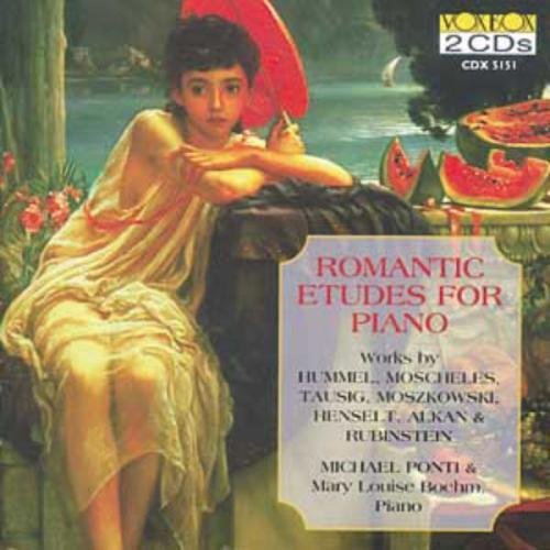 Hummel Moscheles Tausig Alkan Romantic Etudes For Piano 