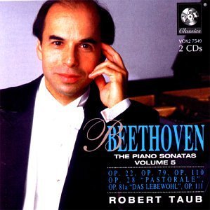 Ludwig Van Beethoven/Vol. 5-Son Pno@Robert Taub (Pno)@2 Cd Set/36 Pg. Booklet