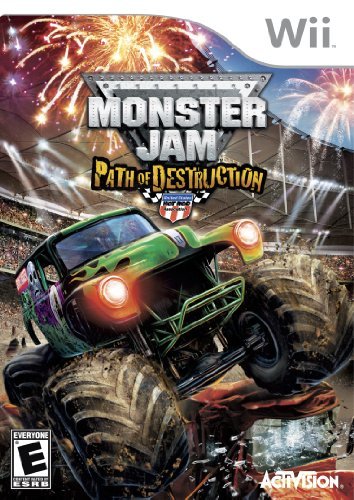 Wii Monster Jam 3 Path Of Destruction 