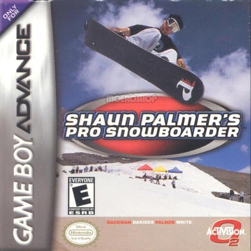 Gba Shaun Palmer's Pro Snowboarder Rp 