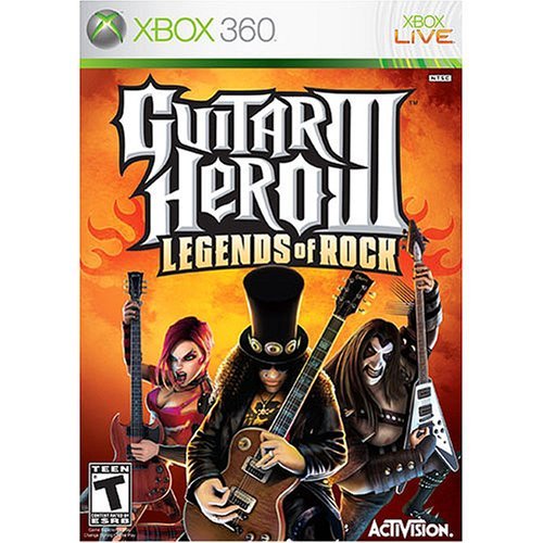 Xbox 360 Guitar Hero 3 Game Only 