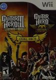 Wii Guitar Hero Iii & Aerosmith Dual Pack 