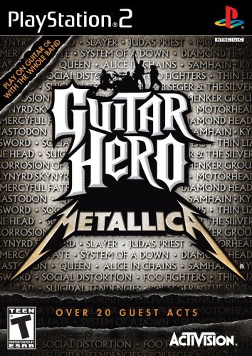 Ps2 Guitar Hero Metallica 