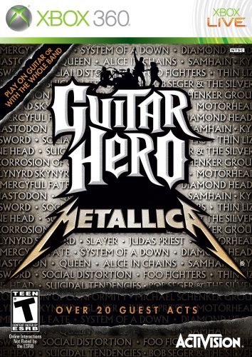Xbox 360 Guitar Hero Metallica 