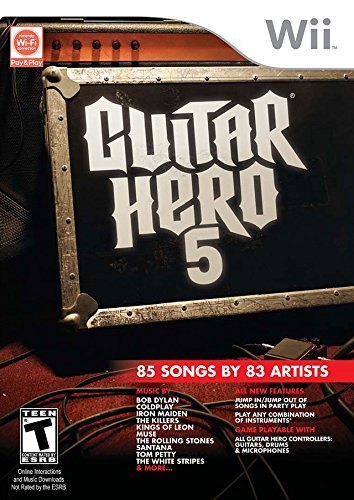 Wii Guitar Hero 5 