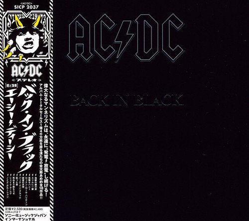AC/DC/Back In Black (Mini Lp Sleeve)@Import-Jpn@Paper Sleeve