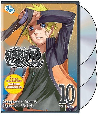 Naruto Shippuden Uncut Set 10 Jpn Lng Eng Sub Nr 3 DVD 