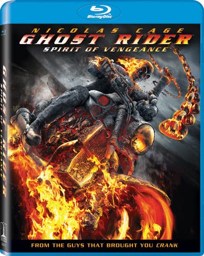 Ghost Rider Spirit Of Venganc Cage Nicholas Blu Ray Aws Pg13 Incl. Uv 