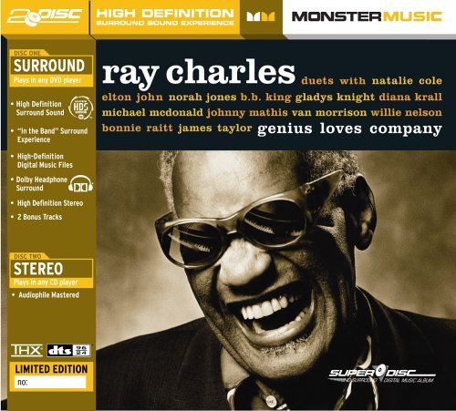 Ray Charles Genius Loves Company Superdisc 2 CD Set 