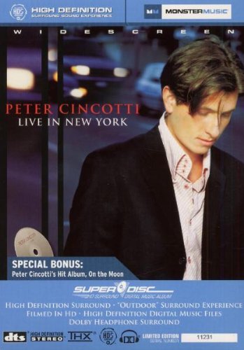 Peter Cincotti/Live In New York Superdisc@2 Dvd Set