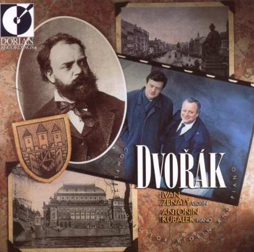 A. Dvorak/Violin & Piano Music-Comp@Zenaty (Vn)/Kubalek (Pno)