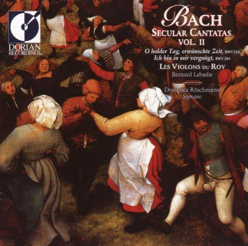Johann Sebastian Bach Cant 204 210 Roschmann*dorothea (sop) Labadie Violons Du Roy 