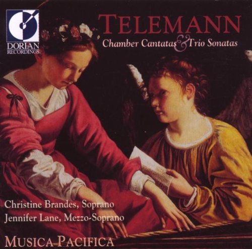 G.P. Telemann/Chamber Cantatas & Trio Sonata@Brandes (Sop)/Lane (Mez)@Musica Pacifica