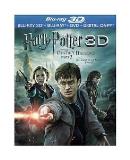 Harry Potter & The Deathly Hallows Pt 2 Radcliffe Grint Watson Blu Ray 3d DVD Digital Copy 