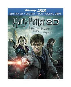 Harry Potter & The Deathly Hallows-Pt 2/Radcliffe/Grint/Watson@Blu-Ray/3d/Dvd/Digital Copy