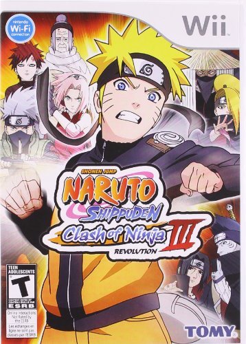 Wii Naruto Shippuden Clash Of Nin Tomy Corporation T 