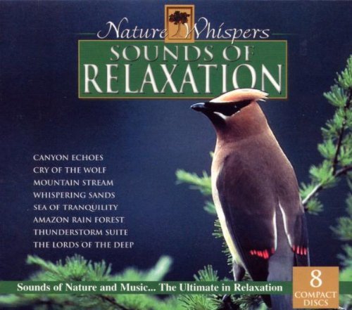 Nature Whisper's Sounds Of Relaxation Canyon Echoes Mountain Stream 8 CD Set 