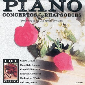 101 Strings/Piano Concertos & Phapsodies