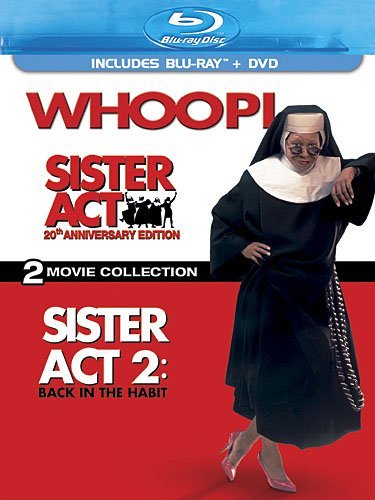 Sister Act Goldberg Keitel Blu Ray Ws 20th Anniv. Ed. Pg 1 Br 2 DVD 