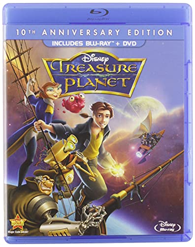 Treasure Planet Disney Blu Ray DVD Pg 