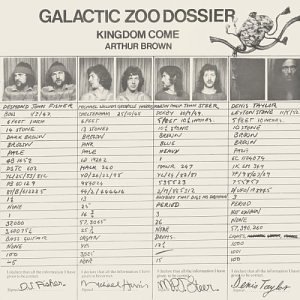 Arthur Brown/Galactic Zoo Dossier