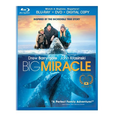 Big Miracle Barrymore Krasinski Blu Ray Ws 2 Sided Pg Incl. DVD Uv Dc 