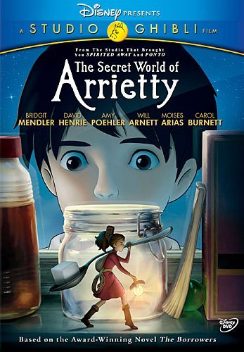 Secret World Of Arrietty Studio Ghibli DVD G Ws 