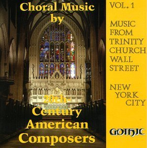 Choral Music By 20th Century A Vol. 1 