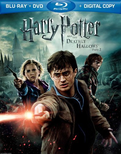Harry Potter & The Deathly Hallows Pt. 2 Radcliffe Grint Watson Blu Ray DVD Digital Copy Bonus Disc 
