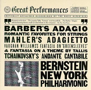 S. Barber/Adagio/Romantic Favs For Strgs@Bernstein/Ny Po