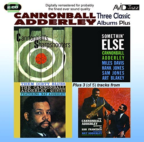Cannonball Adderley/3 Classic Lps-Somethin' Else/S@2 Cd