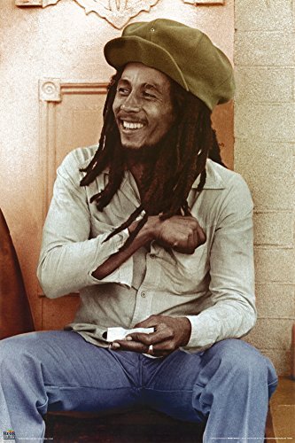 Poster/Bob Marley-Spliff Roller