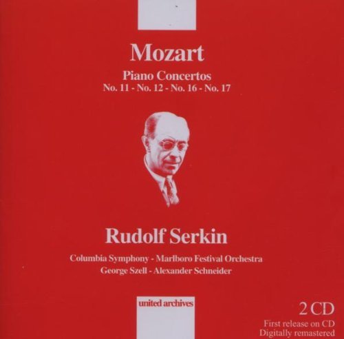 Serkin/Szell/Piano Concertos No.11 12 16 &@Import-Eu@2 Cd Set