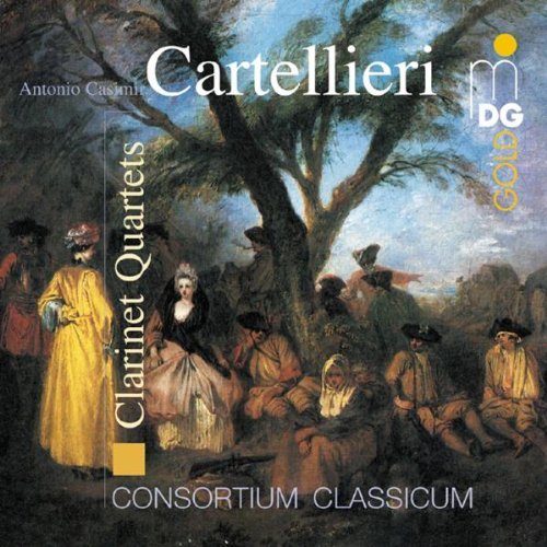 A.C. Cartellieri/Clarinet Quartets@Klocker*dieter (Cl)@Consortium Classicum