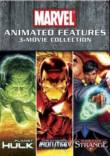 New Marvel Animated 3-Movie Collection/New Marvel Animated 3-Movie Collection@Pg13/2 Dvd