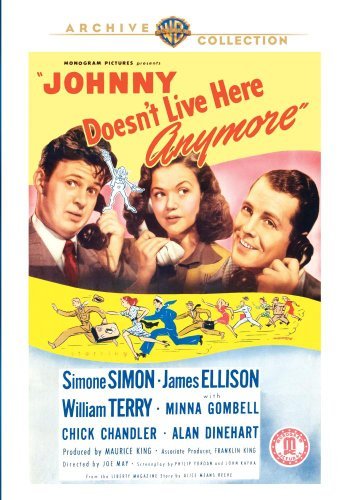 Johnny Doesn'T Live Here Anymo/Simon/Ellison/Terry/Mitchum@Dvd-R/Bw@Nr