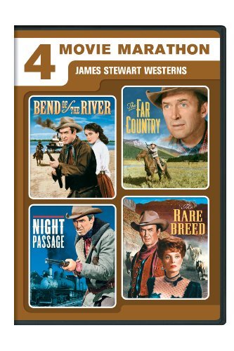 4-Movie Marathon: James Stewart Westerns/Bend Of The River/Far Country/Night Passage/Rare Breed@Ws/Fs@Nr/2 Dvd