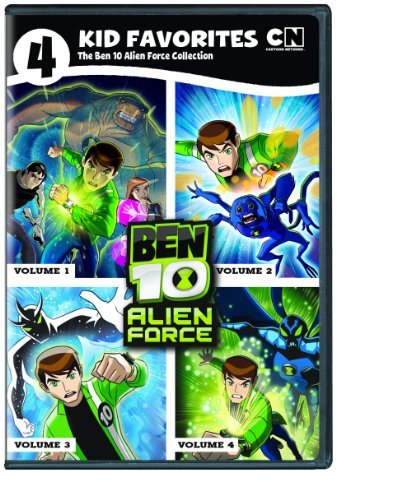 Ben 10 Alien Force 4 Kid Favorites DVD Nr 