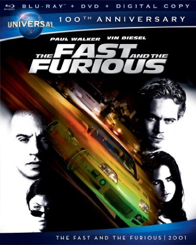 Fast & The Furious/Diesel/Walker/Brewster/Rodrigu@Blu-Ray/Ws/100th Anniv. Ed.@Nr/Incl. Dvd/Dc