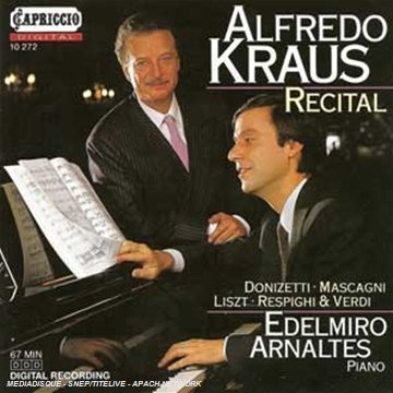 Alfredo Kraus/Recital@Kraus (Ten)/Arnaltes (Pno)
